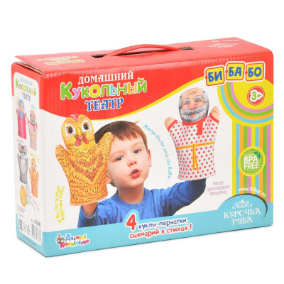 Домашний кукольный театр Курочка Ряба Десятое королевство 03643